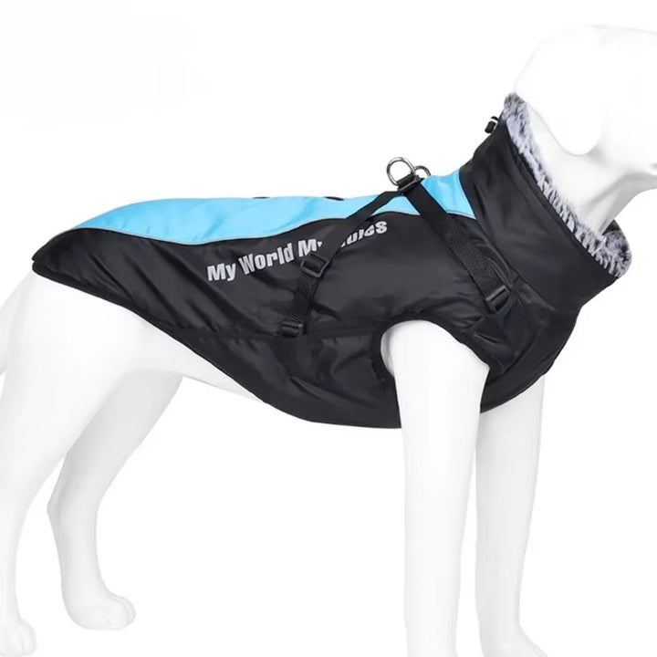 New Winter Pet Clothes, Waterproof and Reflective Big Dog Jacket, Warm Dog Jacket, Pet Clothing.