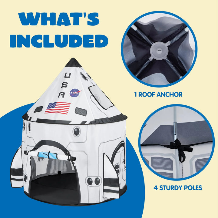 Rocket Ship Indoor/ Outdoor Kids Play Tent