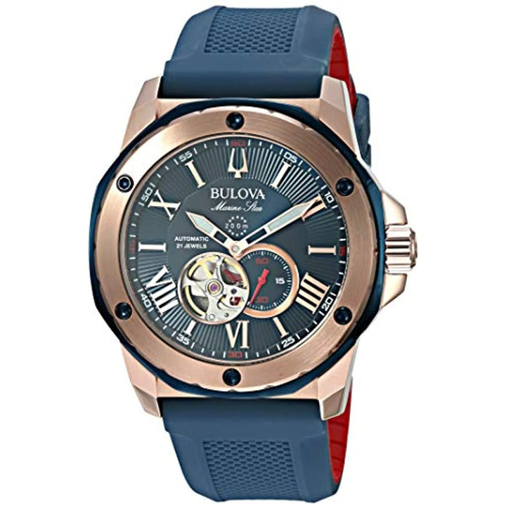 Marine Star Automatic Blue Dial Men'S Watch 98A227