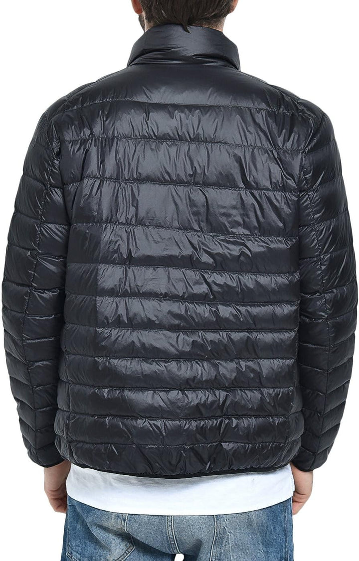 Men'S Lightweight Winter Jackets Warm Puffer Jacket Quilted Winter Coat with Hood