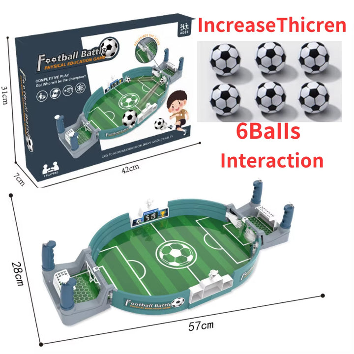 Soccer Table for Family Party Football Board Game Desktop Interactive Soccer Toys Kids Boys Sport Outdoor Portable Game Gift