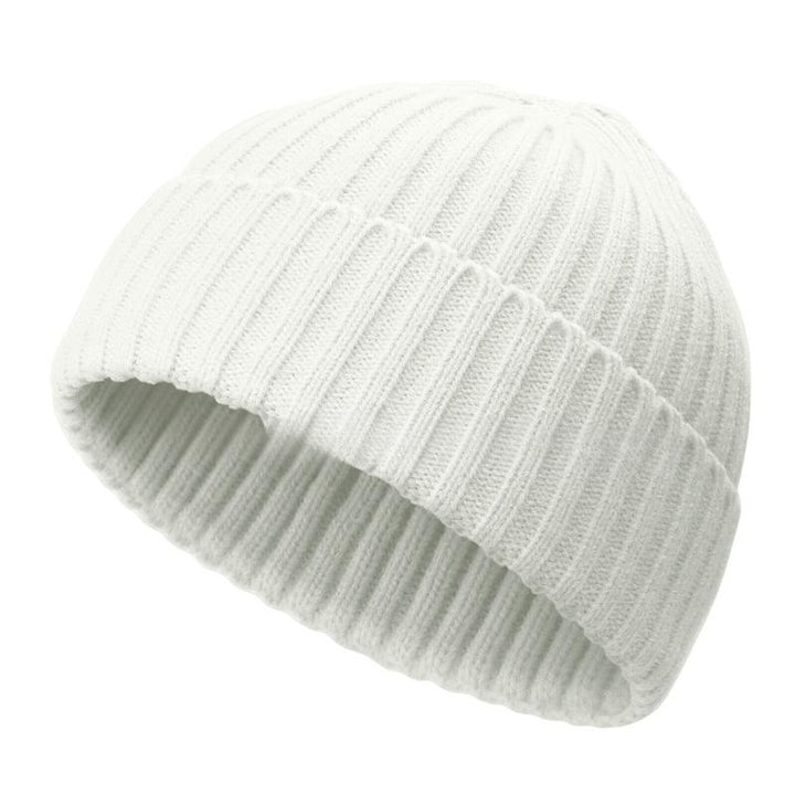 Mini Fisherman Short Beanie Hat Ribbed Docker Winter Warm Knitted Skull Cap Cuff