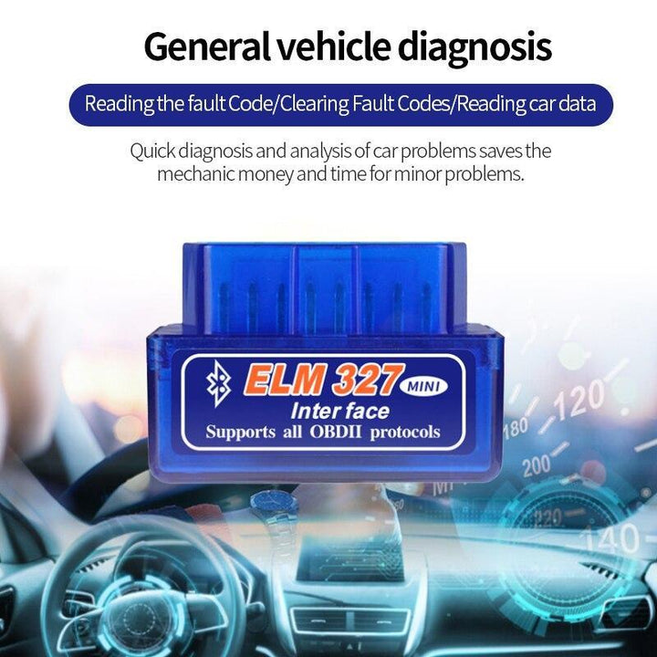 Car Wireless Diagnostic Tool, OBD2 Scanner Car Code Reader, Car Fault Scanning Tool for Ios Iphone & Android Devices, Automotive Tools