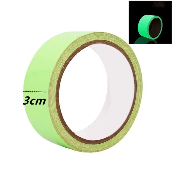 Luminous Tape 3M/5M Dark Green Self-Adhesive Tape Night Vision Glow in Dark Safety Warning Security Stage Home Decoration Tapes