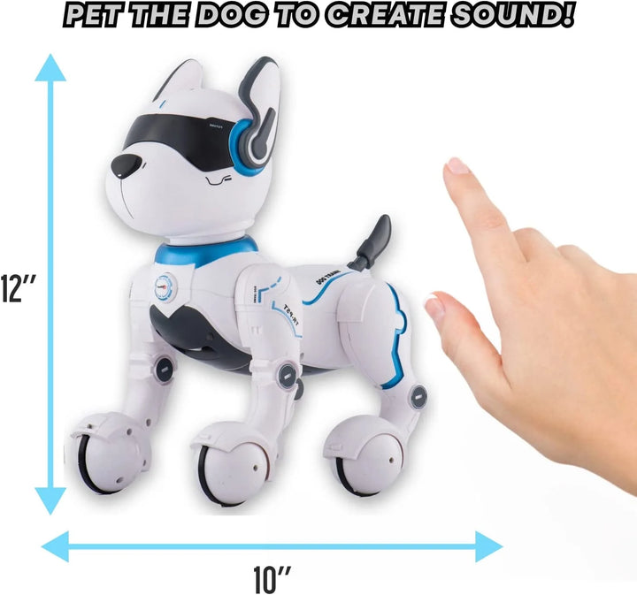 Remote-Controlled Robot Dog Toy for Kids 3-10 Years - Smart & Dancing, Mimics Animals - Mini Pet Robot