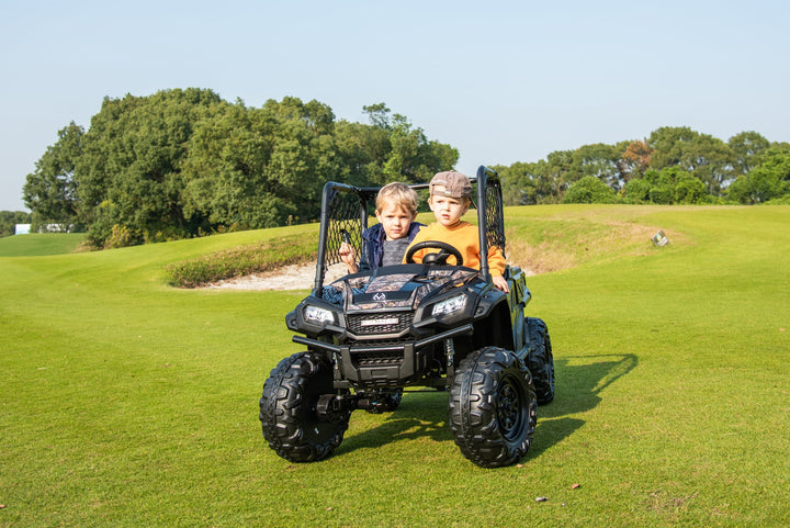 24V  XD UTV Battery-Operated Ride-On with Remote, MP3, USB for Kids 3+ Years, up to 5 MPH