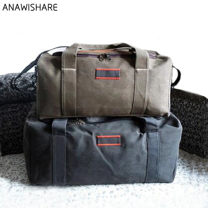 Men Travel Bags Large Capacity Women Luggage Travel Duffle Bags Canvas Big Travel Handbag Folding Trip Bag Waterproof