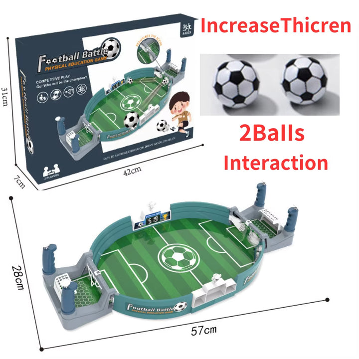 Soccer Table for Family Party Football Board Game Desktop Interactive Soccer Toys Kids Boys Sport Outdoor Portable Game Gift