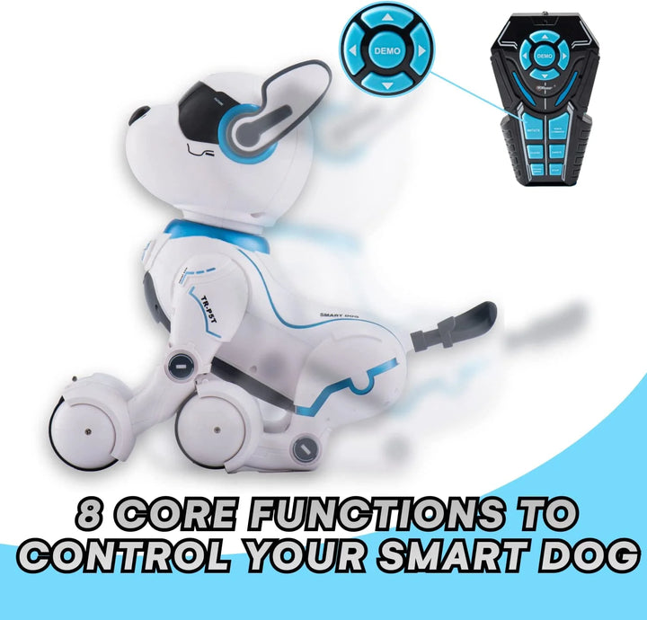 Remote-Controlled Robot Dog Toy for Kids 3-10 Years - Smart & Dancing, Mimics Animals - Mini Pet Robot