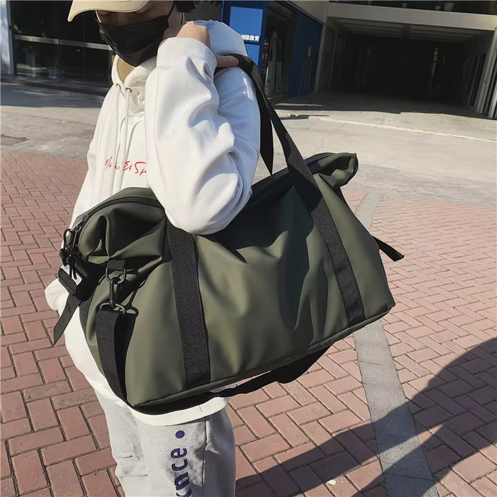 Oxford Travel Bag Handbags Large Capacity Carry on Luggage Bags Men Women Shoulder Outdoor Tote Weekend Waterproof Sport Gym Bag