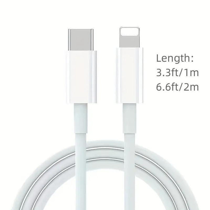 20W PD USB-C Fast Charging Cable, 1 Count Durable Mobile Smartphone Charging Cable, Fast Charging Data Charger Cable for Iphone Ipad & Apple Other Electronic Devices, Cellphone Accessoires