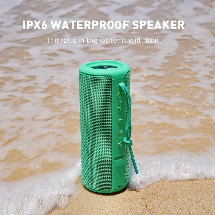 Boombox Portable Bluetooth Speaker for Her Him Women Men - Green