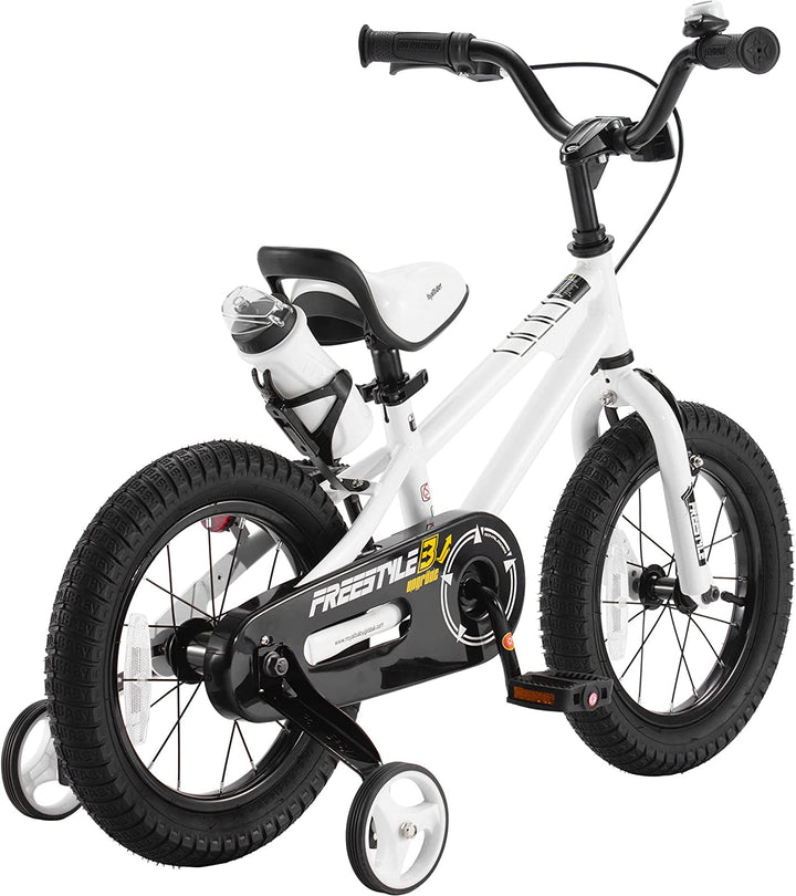 Freestyle Kids Bike 12 14 16 18 20 Inch Bicycle, Training Wheels or Kickstand Available, for Boys Girls Ages 3+ Years, Multiple Colors