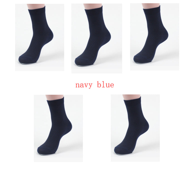 Socks Men'S New Bamboo Fiber Men'S Socks