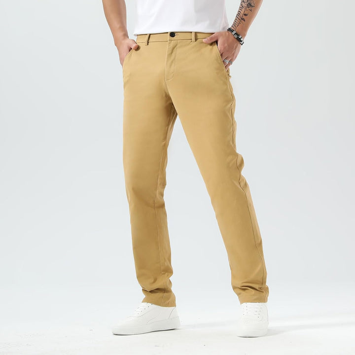 Men’S Slim Fit Khaki Pants Men’S Tapered Chino Pants