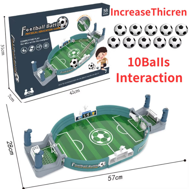 Soccer Table for Family Party Football Board Game Desktop Interactive Soccer Toys Kids Boys Sport Outdoor Portable Game Gift