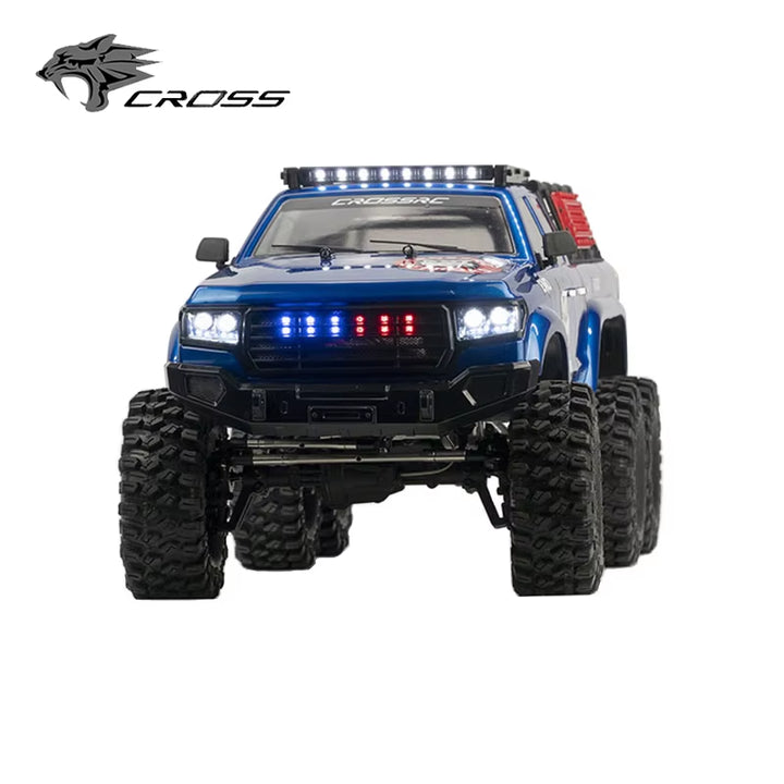 CROSSRC AT6 6X6 6WD 1/10 RC Electric Remote Control Model Off-Road Car Crawler RTR KIT Adult Toys