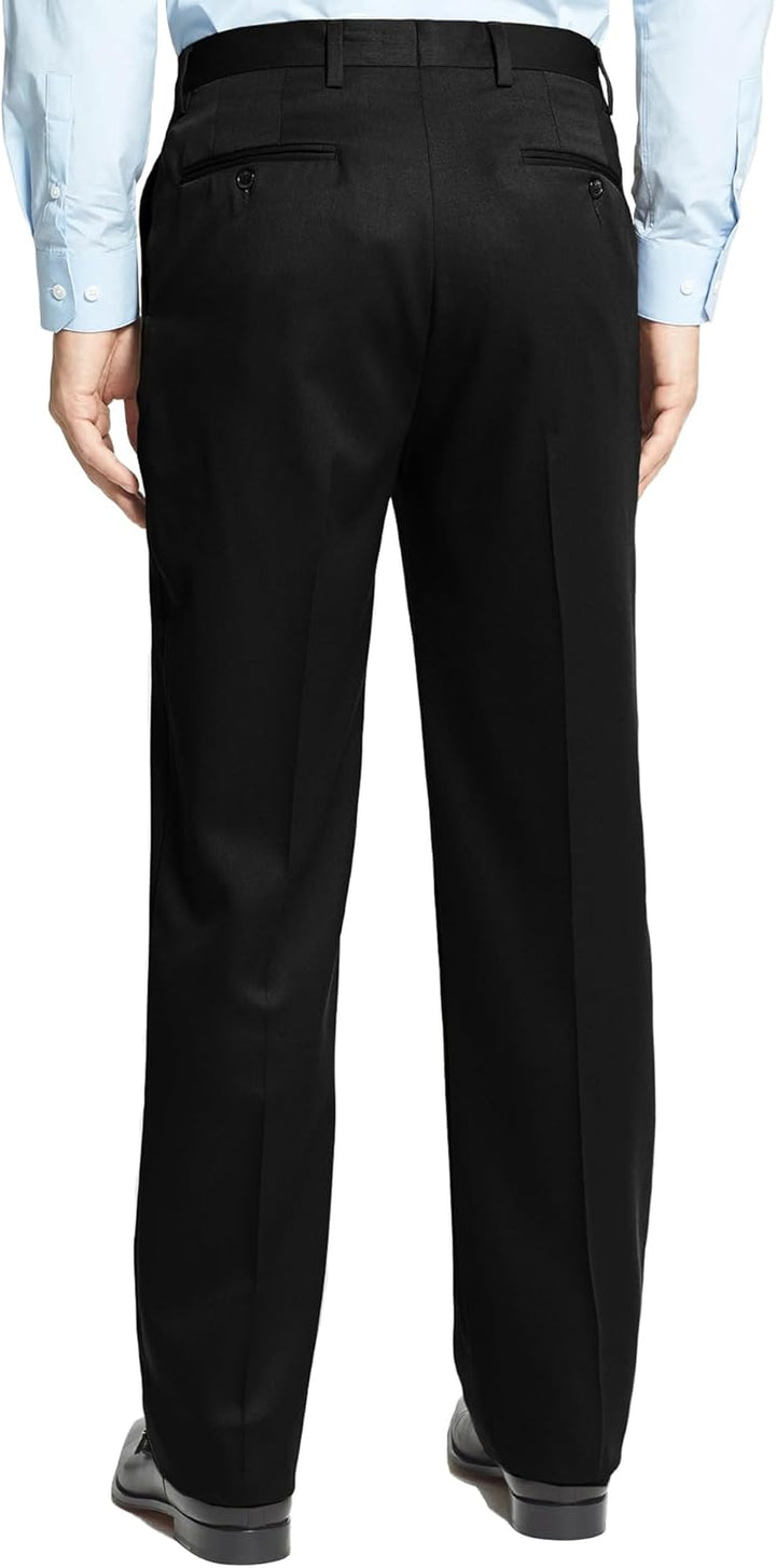 Men'S Cozy Hidden Expandable Waist Dress Pants | Premium Stretch Texture Weave Work to Weekend Pant