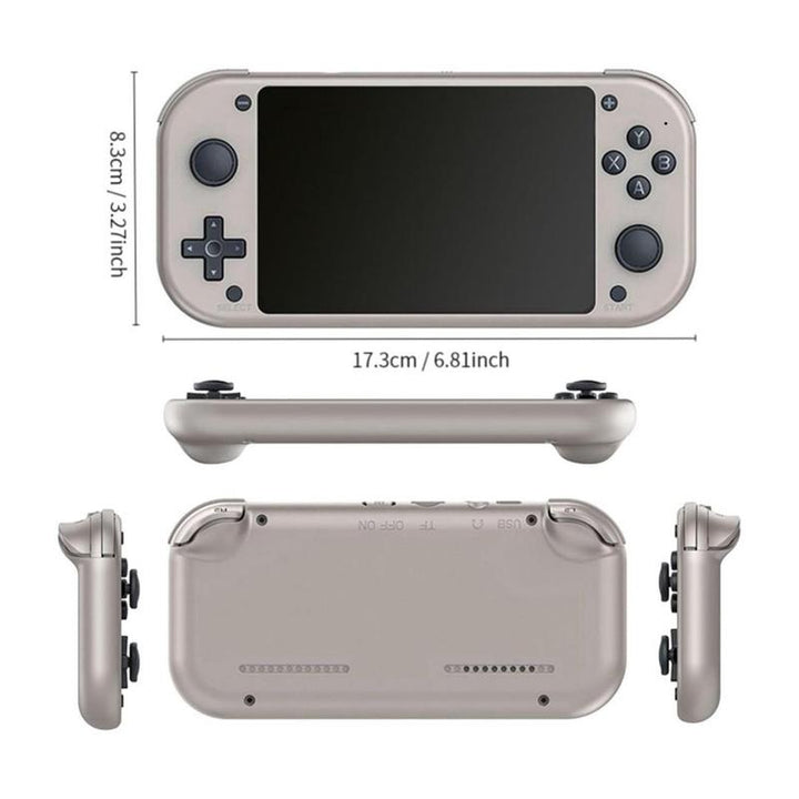 M17 Handheld Game Console, 4.3" IPS Screen Linux System Retro Game Player, Portable Rechargeable Game Console with 20000+ Classics Games, Gaming Products