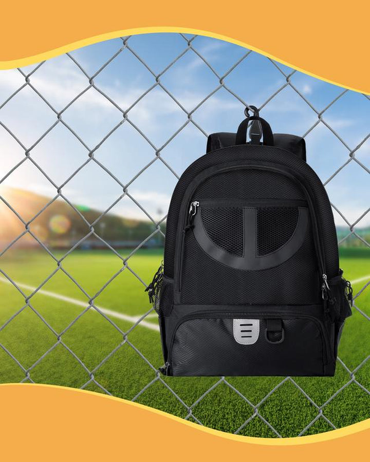 Basketball Backpack Sports Bags with Separate Ball Holder & Shoes Compartment, Best for Basketball, Soccer, Volleyball，Gym