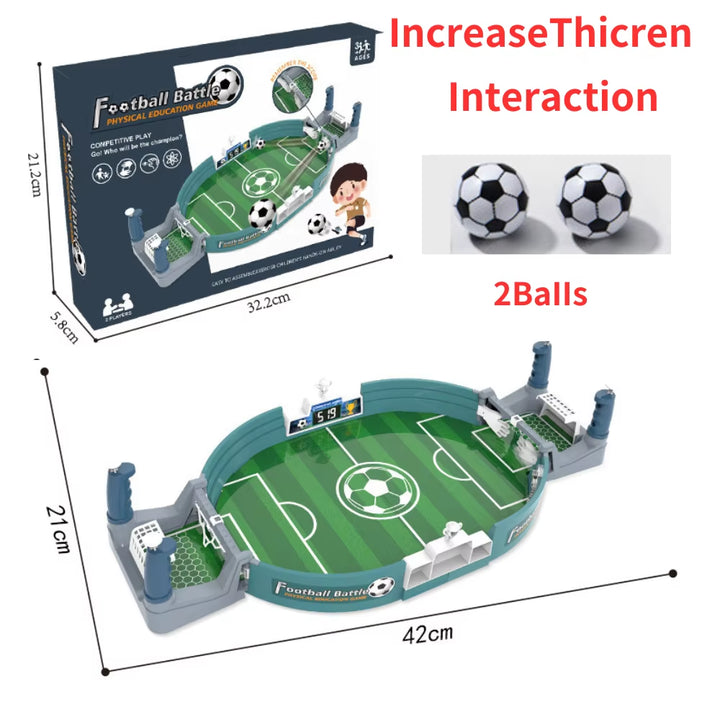 Soccer Table for Family Party Football Board Game Desktop Interactive Soccer Toys Kids Boys Sport Outdoor Portable Game Gift