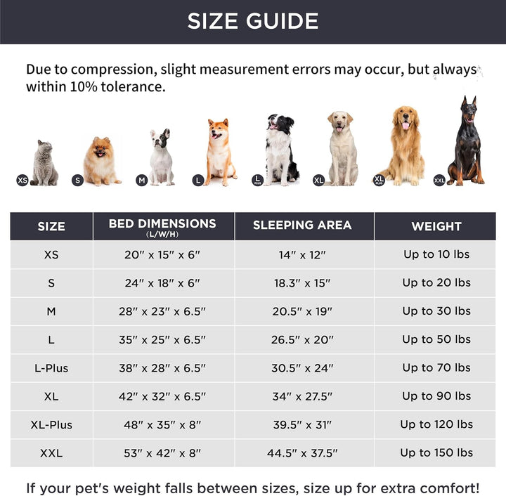 Orthopedic Dog Bed for Medium Dogs - Waterproof Dog Sofa Beds Medium, Supportive Foam Pet Couch Bed with Removable Washable Cover, Waterproof Lining and Nonskid Bottom, Grey, 28"X23"X6.5"