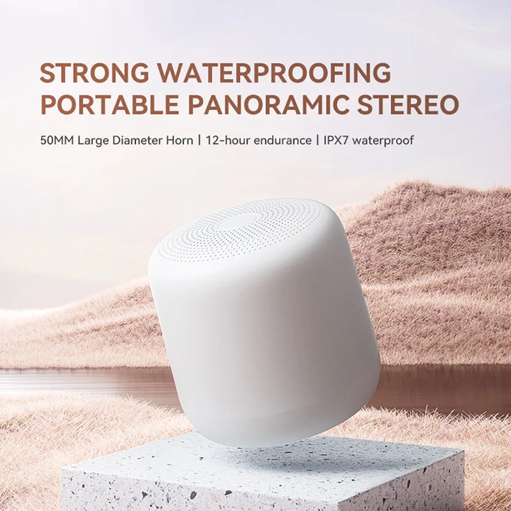 X16 Mini Portable Wireless 5.3 Bluetooth Speaker, IPX7 Waterproof Outdoor Speaker with Clear Built-In Mic,Fm Radio, 12H Playtime