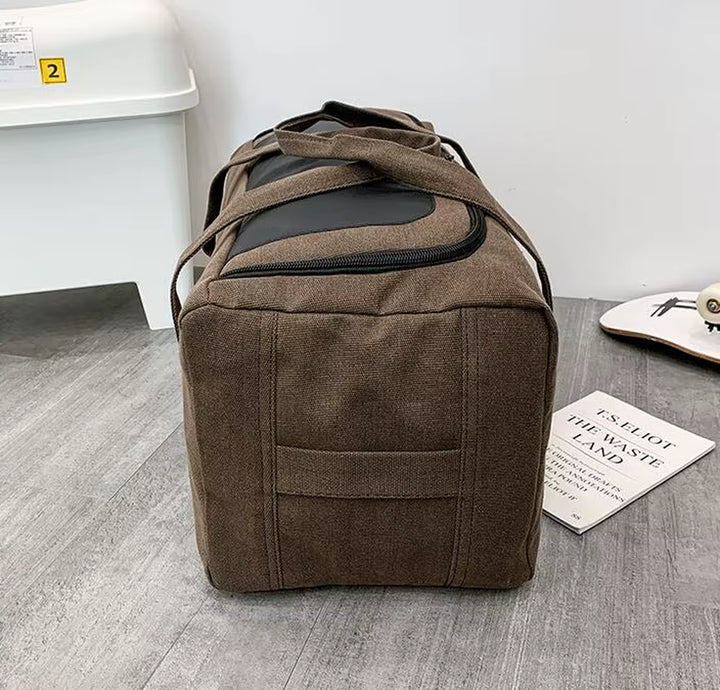 Men Travel Bags Large Capacity Luggage Women Travel Duffle Bags Canvas Big Travel Tote Handbag Folding Trip Bag