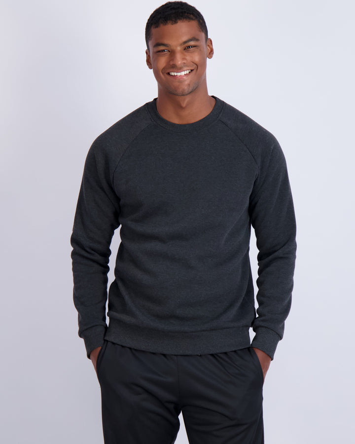 3 Pack: Men'S Soft Plush Fleece Crewneck Sweatshirt - Athletic Pullover Sweater (Available in Big & Tall)