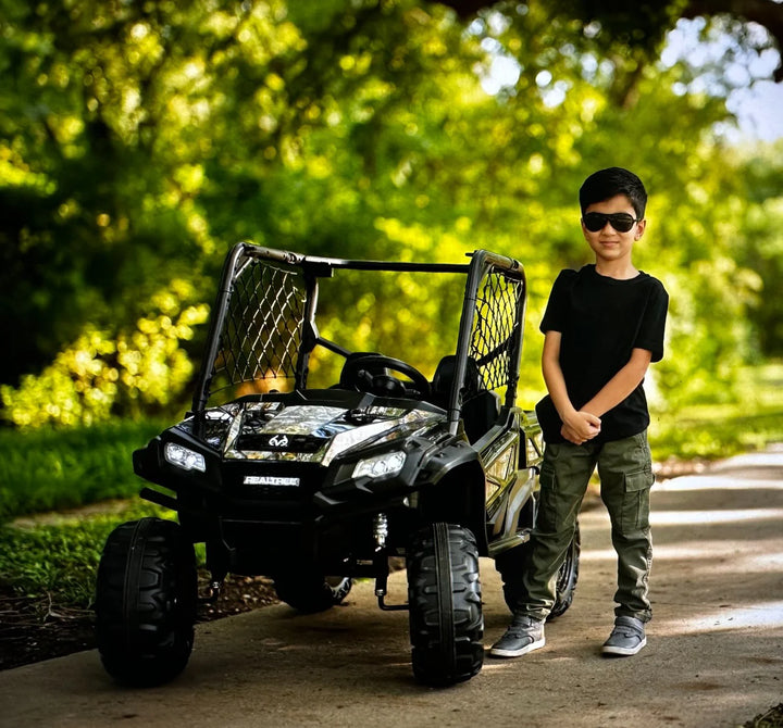 24V  XD UTV Battery-Operated Ride-On with Remote, MP3, USB for Kids 3+ Years, up to 5 MPH