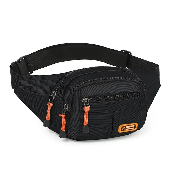 Oxford Waterproof Mobile Waist Bag for Men Women Multifunctional Large Capacity Fanny Pack Wear-Resistant Riñoneras Para Hombre