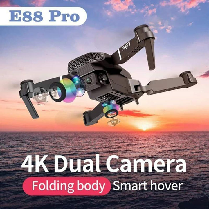 2024 New RC Drone 4K HD Wide Angle Camera Wifi FPV Dual Camera Quadcopter