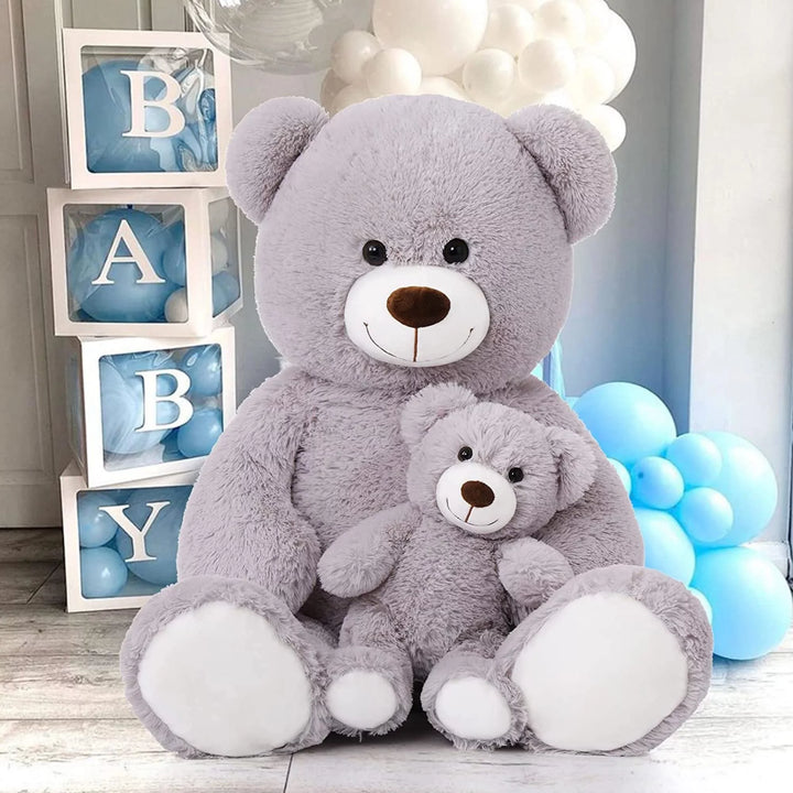 39 " Giant Teddy Bear Mommy and Baby Soft Plush Bear Stuffed Animal