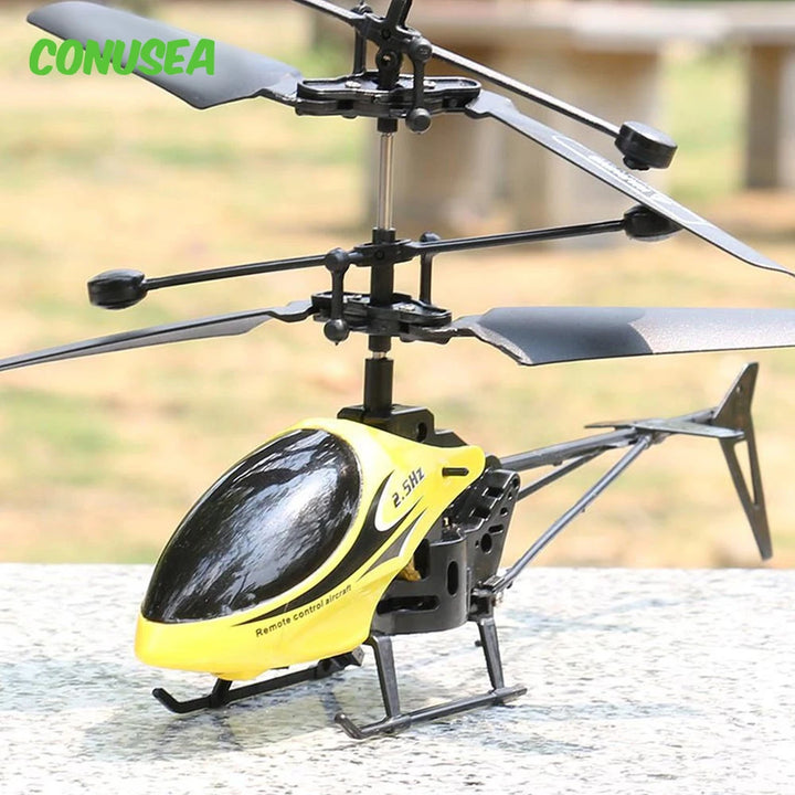 Flying Helicopter Drone Ufo Mini Guide Airplane Remote Control Rc Plane Helicopters Children Plastic Flashing Light Toys for Boy