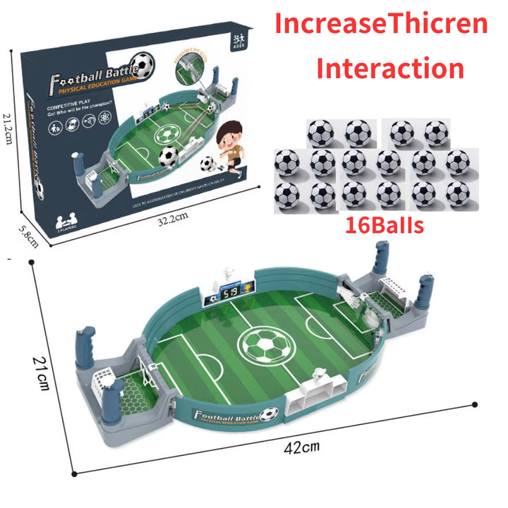 Soccer Table for Family Party Football Board Game Desktop Interactive Soccer Toys Kids Boys Sport Outdoor Portable Game Gift