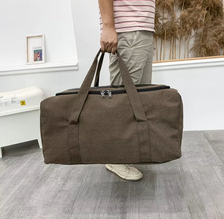 Men Travel Bags Large Capacity Luggage Women Travel Duffle Bags Canvas Big Travel Tote Handbag Folding Trip Bag