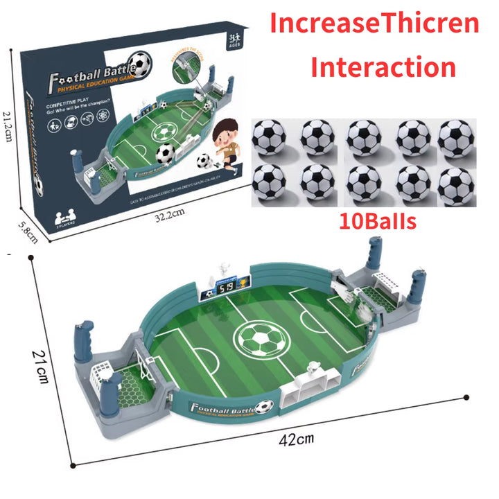 Soccer Table for Family Party Football Board Game Desktop Interactive Soccer Toys Kids Boys Sport Outdoor Portable Game Gift